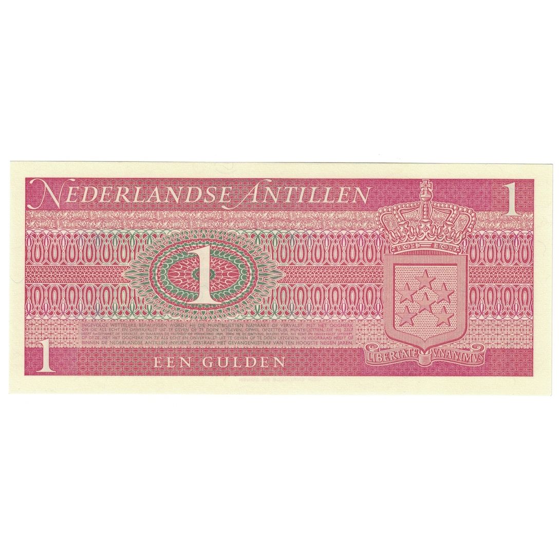Banconote, Antille olandesi, 1 Gulden, 1970, 1970-09-08, KM:20a, FDS