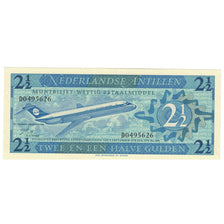 Billet, Netherlands Antilles, 2 1/2 Gulden, 1970, 1970-09-08, KM:21a, NEUF