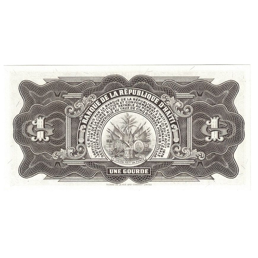 Banknote, Haiti, 1 Gourde, 1984, KM:239, UNC(65-70)