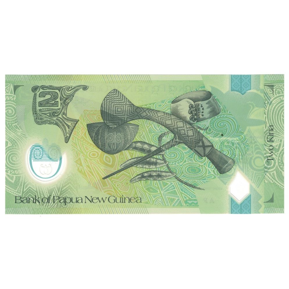 Billet, Papua New Guinea, 2 Kina, 2007, KM:28a, NEUF