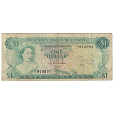Billet, Bahamas, 1 Dollar, L.1974, KM:35a, B+