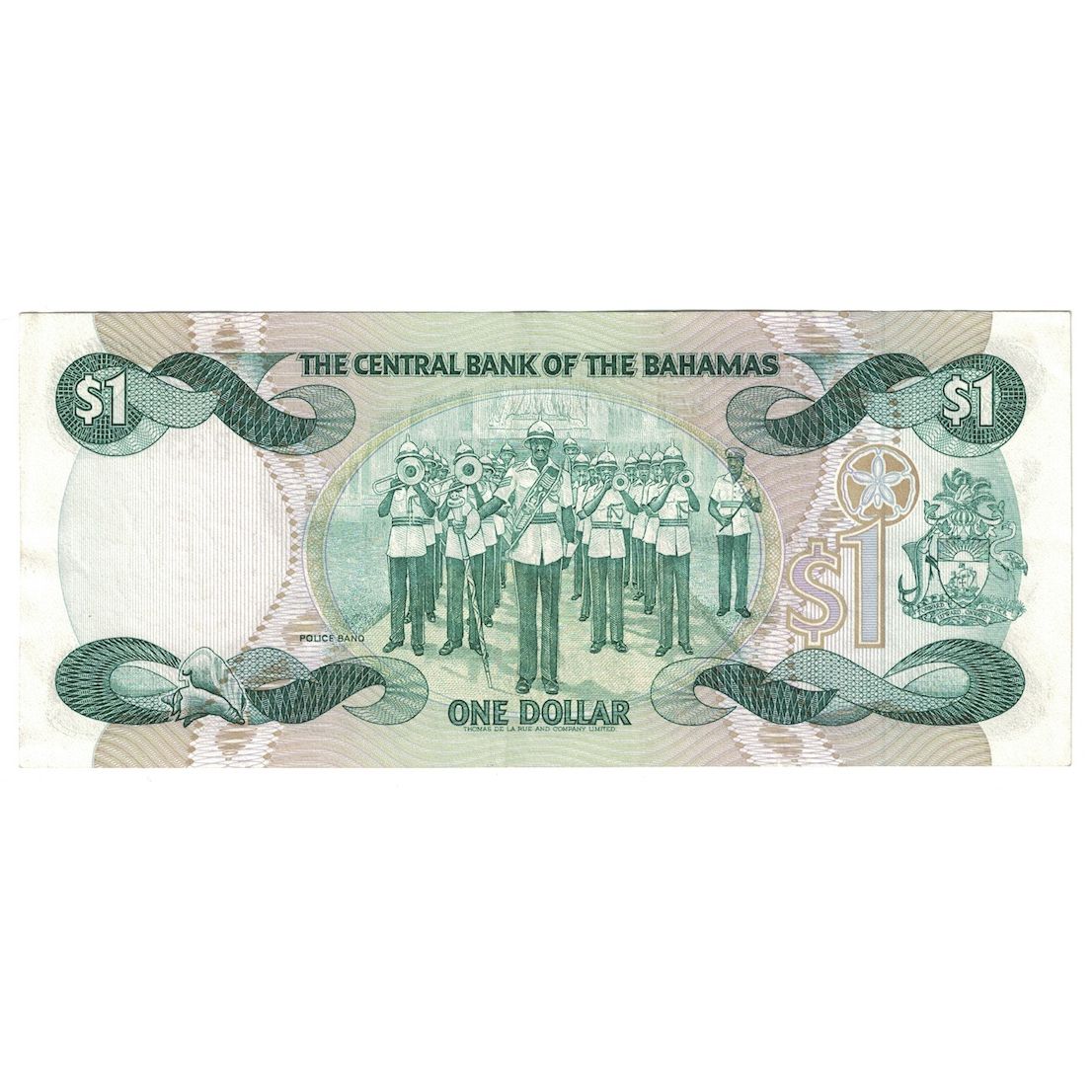 Banconote, Bahamas, 1 Dollar, 1984, KM:43a, SPL-