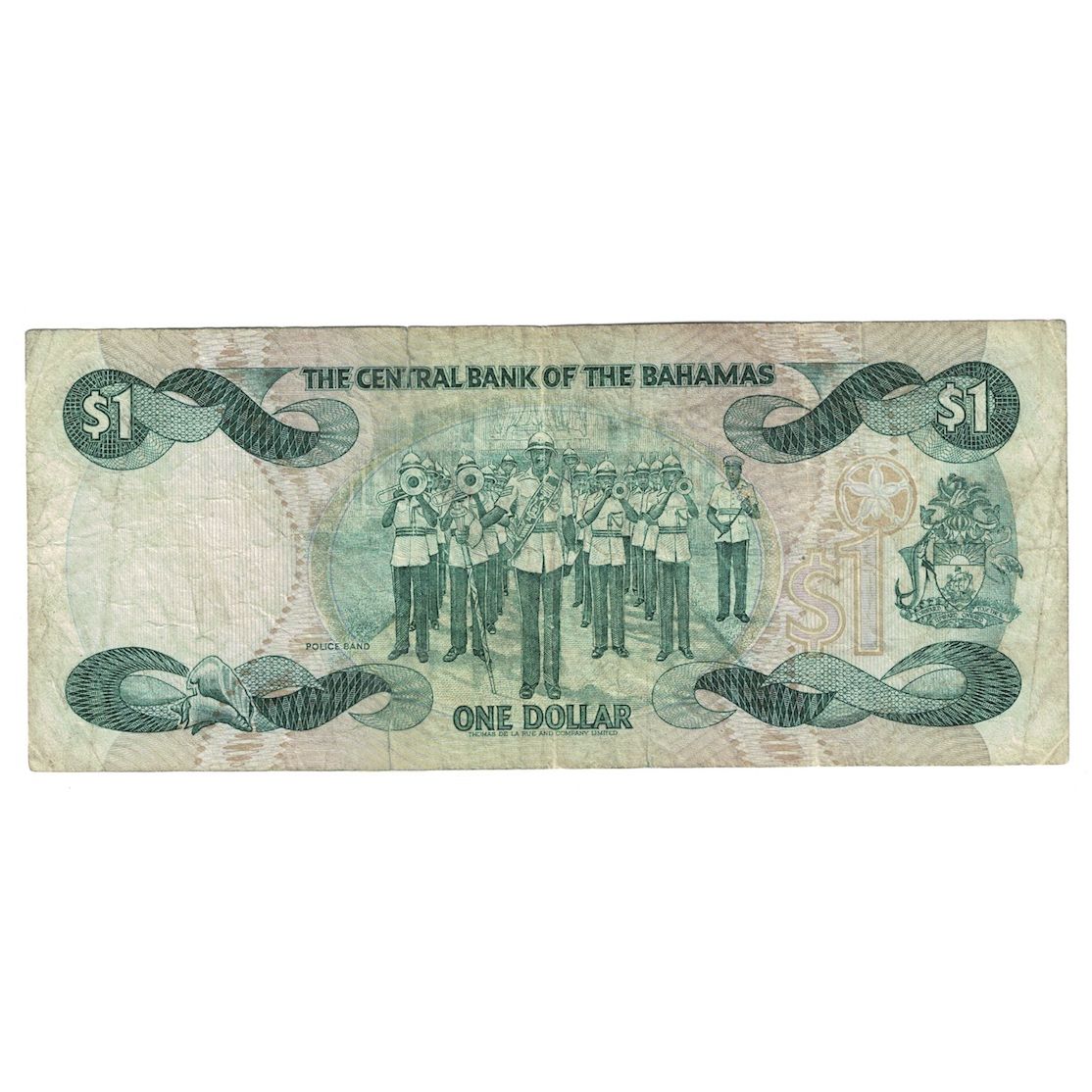 Geldschein, Bahamas, 1 Dollar, 1984, KM:43a, S