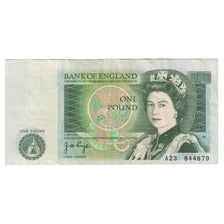 Banconote, Gran Bretagna, 1 Pound, Undated (1978-84), KM:377a, SPL