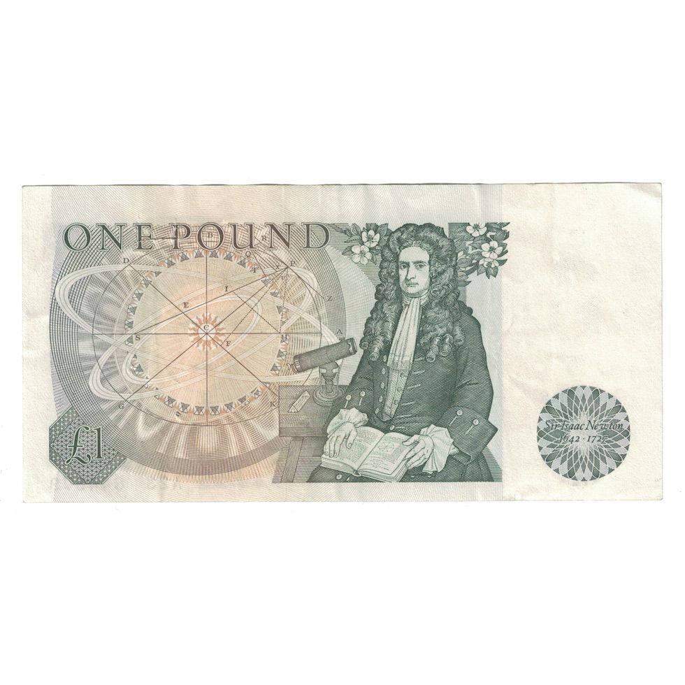 Banconote, Gran Bretagna, 1 Pound, Undated (1978-84), KM:377a, SPL