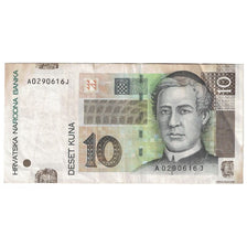 Banknote, Croatia, 10 Kuna, 2001, 2001-03-07, KM:38, VF(30-35)