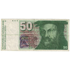 Banknote, Switzerland, 50 Franken, 1980, KM:56c, F(12-15)