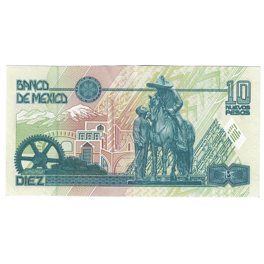 Billet, Mexique, 10 Nuevos Pesos, 1994, KM:99, SUP