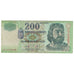 Banknote, Hungary, 200 Forint, 2006, KM:187f, VF(20-25)