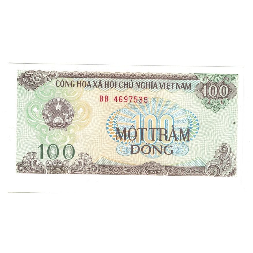 Banknote, Vietnam, 100 D<ox>ng, 1992, KM:105a, UNC(65-70)