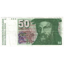 Banconote, Svizzera, 50 Franken, 1980, KM:56c, BB