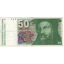 Banconote, Svizzera, 50 Franken, 1983, KM:56e, MB+