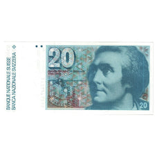Geldschein, Schweiz, 20 Franken, 1981, KM:55c, UNZ