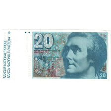 Nota, Suíça, 20 Franken, 1981, KM:55c, UNC(65-70)