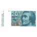 Geldschein, Schweiz, 20 Franken, 1981, KM:55c, UNZ