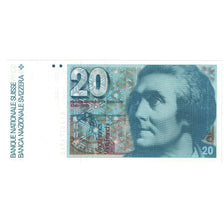 Billete, 20 Franken, 1981, Suiza, KM:55c, SC+