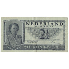 Banconote, Paesi Bassi, 2 1/2 Gulden, 1949, 1949-08-08, KM:73, BB