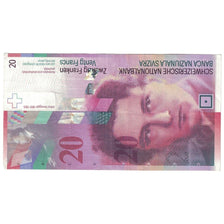 Banconote, Svizzera, 20 Franken, 1994, KM:68a, BB+