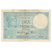 France, 10 Francs, Minerve, 1941, 1941-01-09, TB+, Fayette:7.27, KM:84