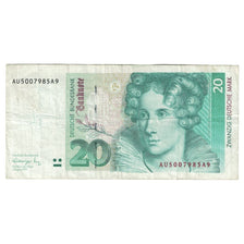 Banknote, GERMANY - FEDERAL REPUBLIC, 20 Deutsche Mark, 1991, 1991-08-01