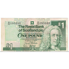 Nota, Escócia, 1 Pound, 1993, 1993-02-24, KM:351c, AU(55-58)