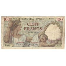 Frankreich, 100 Francs, Sully, 1939, 1939-09-14, S, Fayette:26.06, KM:94