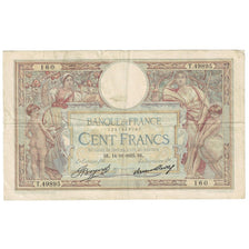 Frankreich, 100 Francs, Luc Olivier Merson, 1935, 1935-11-14, S+, KM:78c