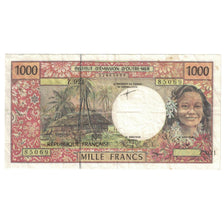 Billet, Tahiti, 1000 Francs, 1985, Fauté, KM:27d, TTB