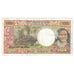 Biljet, Tahiti, 1000 Francs, 1971, Fauté, KM:27A, TTB