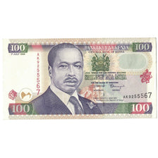 Banknote, Kenya, 100 Shillings, 1998, 1998-07-01, KM:37c, AU(55-58)