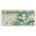 Billet, Etats des caraibes orientales, 5 Dollars, Undated (2000), KM:37v, TB