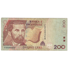 Biljet, Albanië, 200 Lekë, 1996, KM:63a, TB