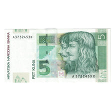 Banconote, Croazia, 5 Kuna, 2001, KM:37, SPL-