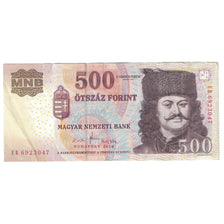 Banknote, Hungary, 500 Forint, 2010, KM:188g, EF(40-45)