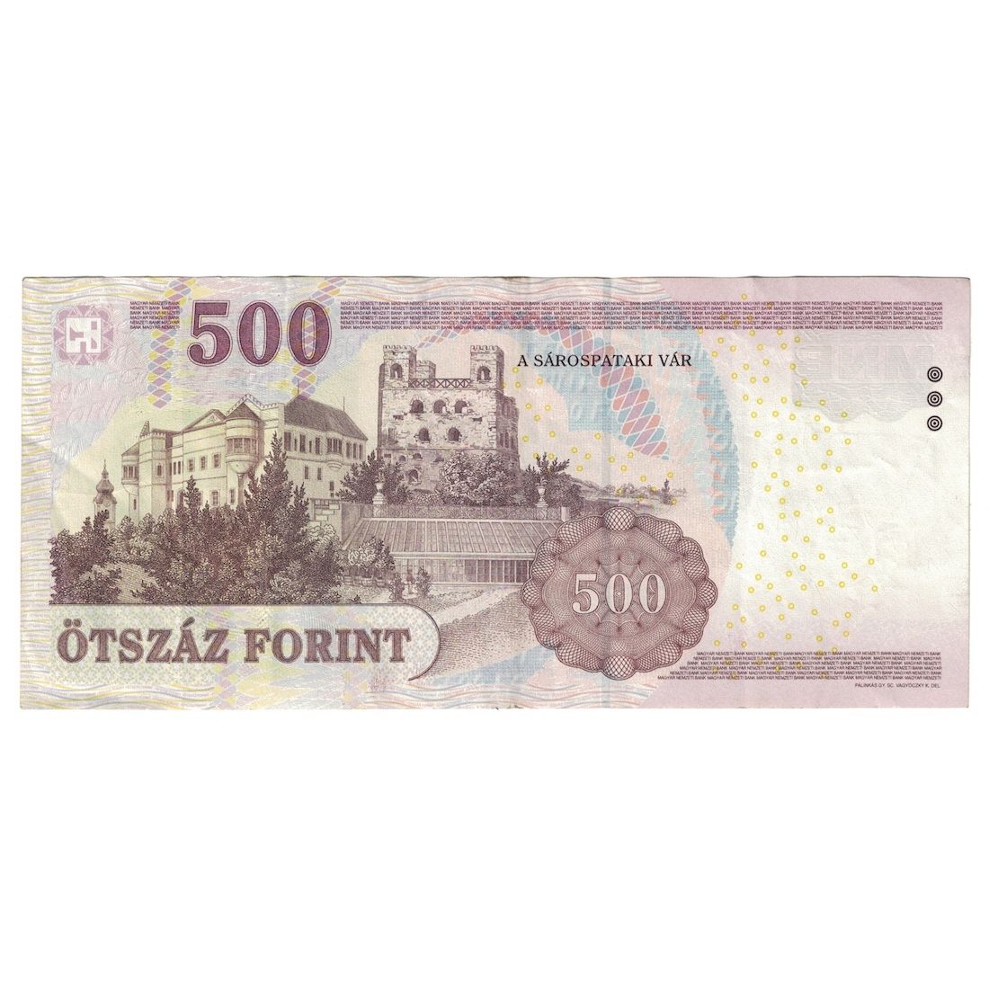 Banknote, Hungary, 500 Forint, 2010, KM:188g, EF(40-45)