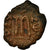 Moneta, Constans II, Follis, Constantinople, EF(40-45), Miedź
