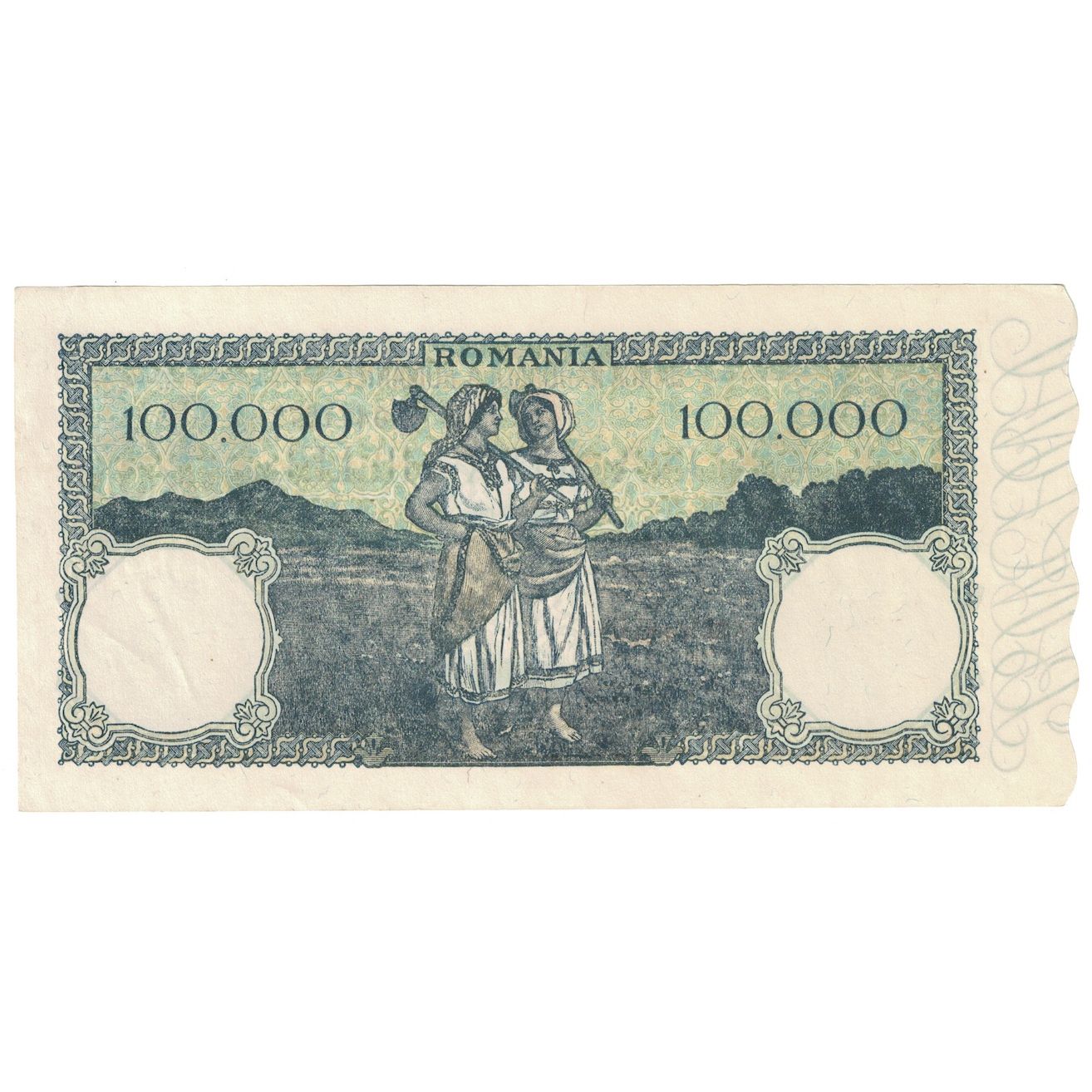 Banconote, Romania, 100,000 Lei, 1946, 1946-12-20, KM:58a, SPL+
