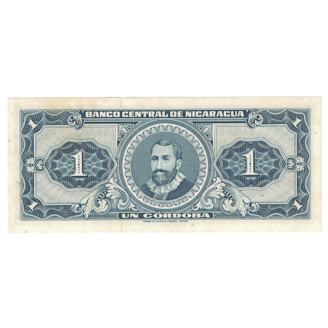 Banconote, Nicaragua, 1 Cordoba, 1968-5-25 DECRET, KM:115a, SPL