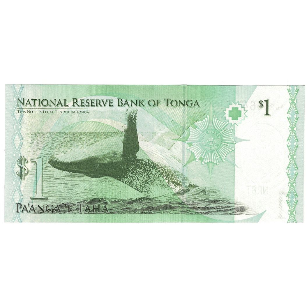 Banknote, Tonga, 1 Pa'anga, Undated (2008), Undated (2008), KM:37, UNC(65-70)