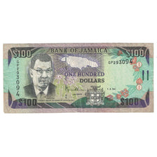 Banknote, Jamaica, 100 Dollars, 1994, 1994-03-01, KM:76a, VF(30-35)
