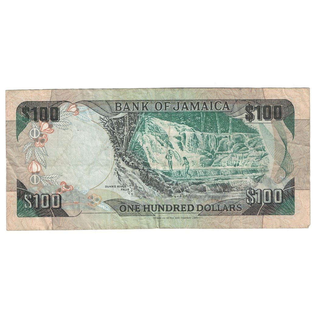 Banknote, Jamaica, 100 Dollars, 1994, 1994-03-01, KM:76a, VF(30-35)