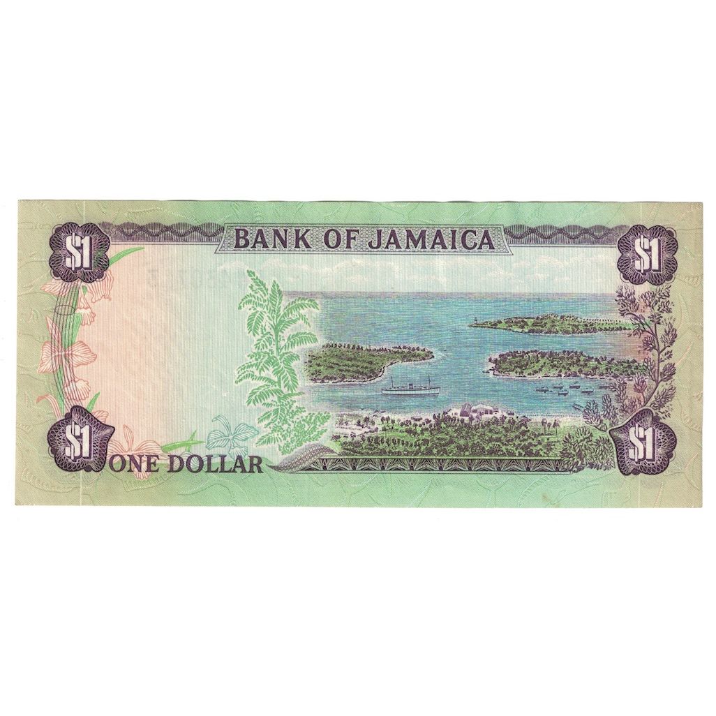Billet, Jamaica, 1 Dollar, 1976, KM:59a, TTB+
