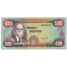 Banknote, Jamaica, 20 Dollars, 1979, 1979-10-01, KM:68a, EF(40-45)