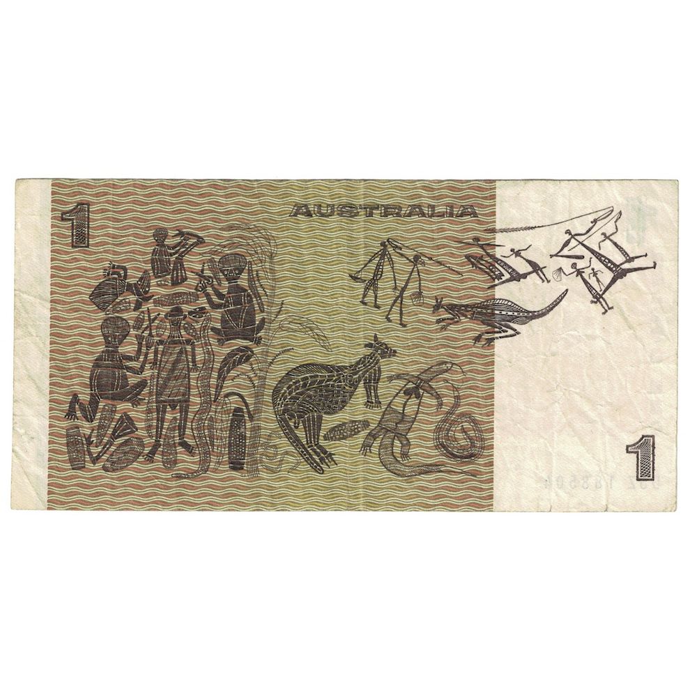 Banconote, Australia, 1 Dollar, 1983, KM:42d, MB+