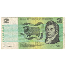 Nota, Austrália, 2 Dollars, 1972, KM:38d, VF(30-35)