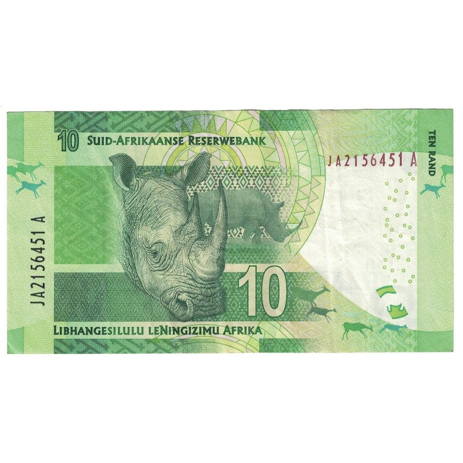 Banknote, South Africa, 10 Rand, Undated (2012), KM:133, UNC(65-70)