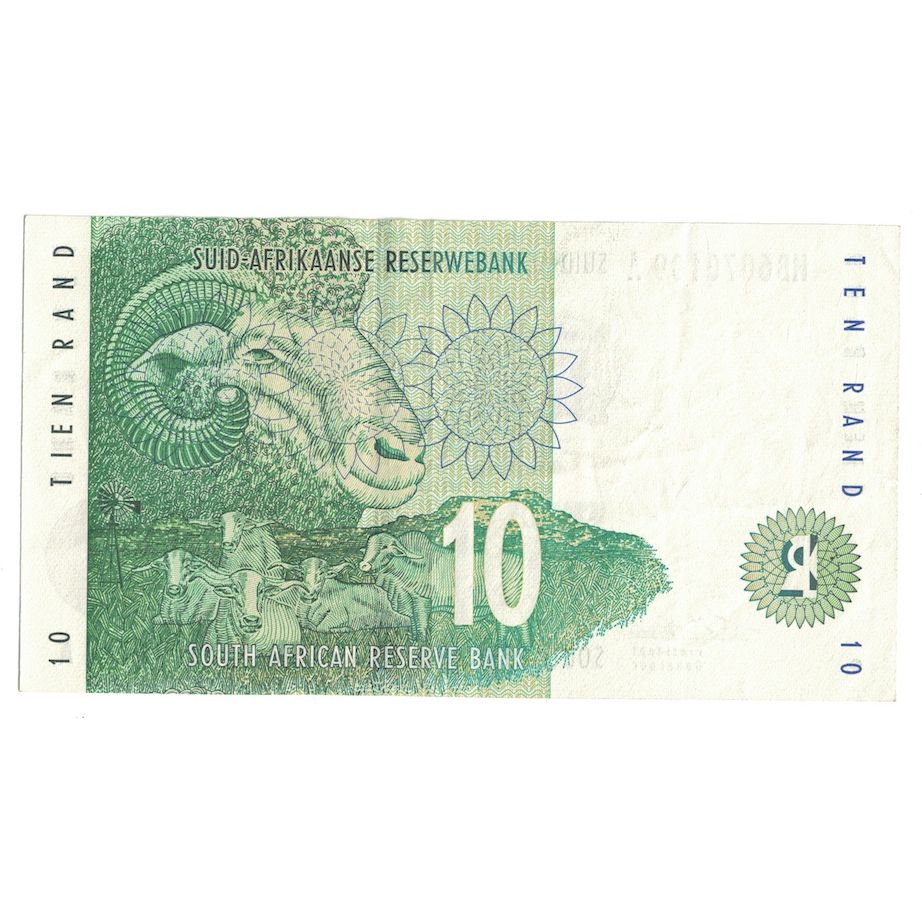 Banknote, South Africa, 10 Rand, 1993, KM:123a, UNC(63)