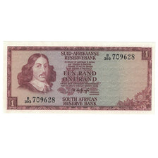 Nota, África do Sul, 1 Rand, 1967, KM:110b, UNC(65-70)