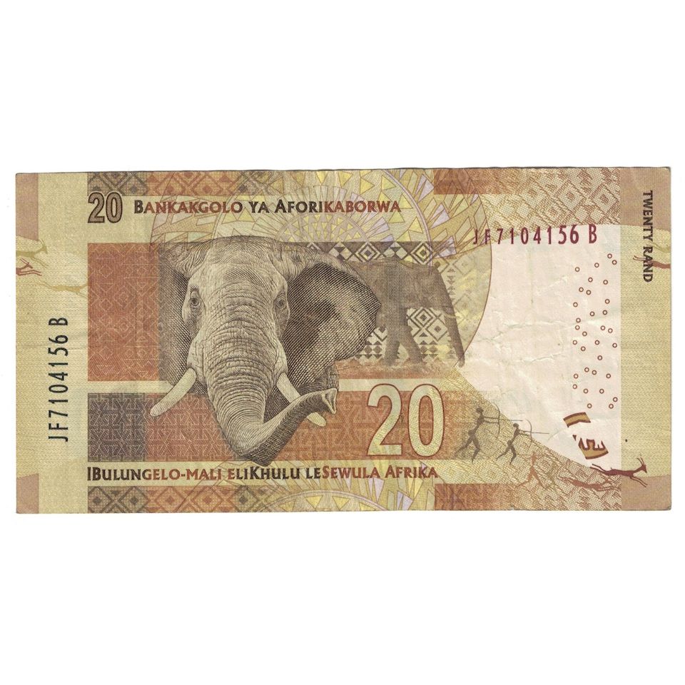 Geldschein, Südafrika, 20 Rand, SS