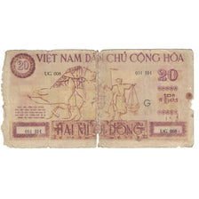 Banknote, Vietnam, 20 D<ox>ng, Undated (1946), KM:7, VG(8-10)